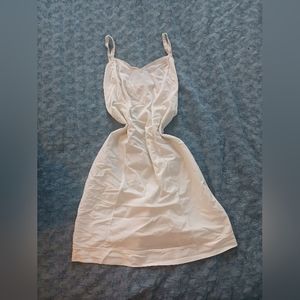Vintage lace slip dress